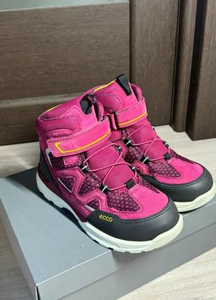 Черевики рожеві дитячі ecco urban hiker