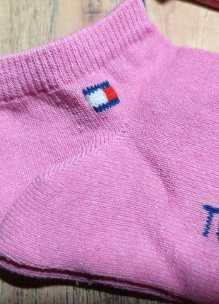 Tommy hilfiger жіночі  шкарпетки, бавовняні шкарпетки tommy hilfiger від вітчизняного виробника, носки хлопковые женские!2 фото