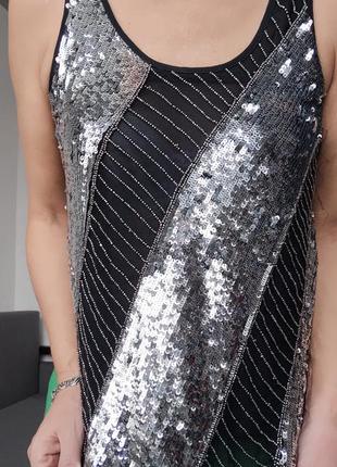 Майка вишита бісером і паєтками , лондон