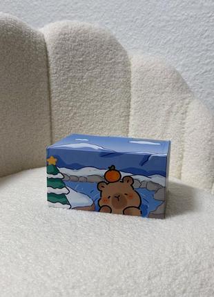 🔴уценка🔴 светильник ночник спящего лежача капибара лампа сенсорный мягкий силиконовый беспроводной детский с таймером2 фото