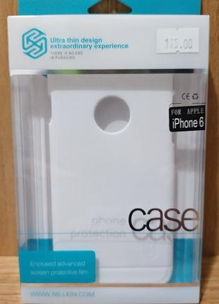 Защитный чехол для iphone 6/6s nillkin frosted white