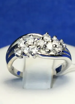 Серебряное кольцо с фианитами венера 4810-р