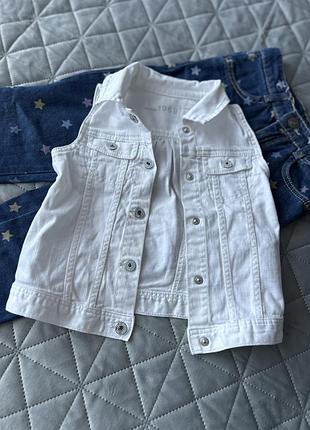 Жилетка на дівчинку