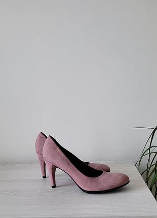 Туфли кожаные оригинал ecco shape 75 sleek 269003 гг.39