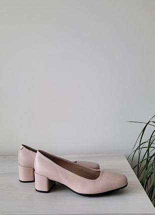 Туфли кожаные оригинал ecco shape squared 290503 гг.36