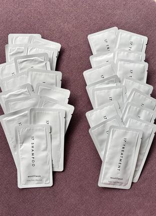 Пробники wooliliwoo шампунь+маска. 30шт=90 грн