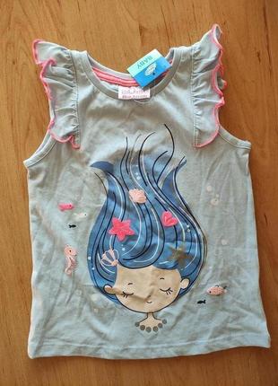 Футболка - майка для дівчинки, pepco, р. 80, 9-12 міс.