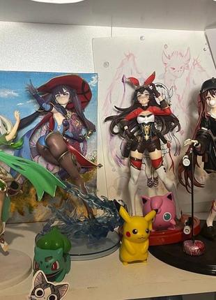 Аніме фігурки геншин імакт ху тао, нахіда, ембер