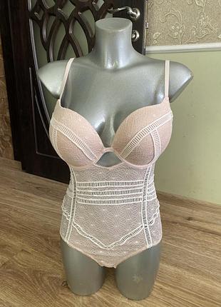Шикарный, ажурный, боди, в нежно розовом, цвете, нереально соблазнительный, от бренда: secret possessions🫶