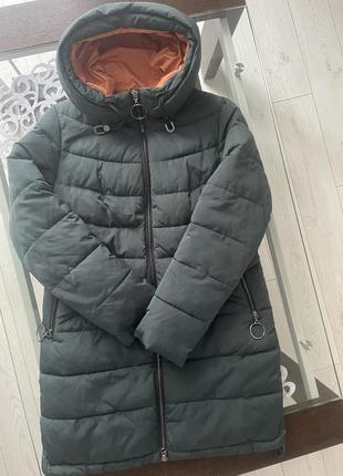 Плащ-пуховик