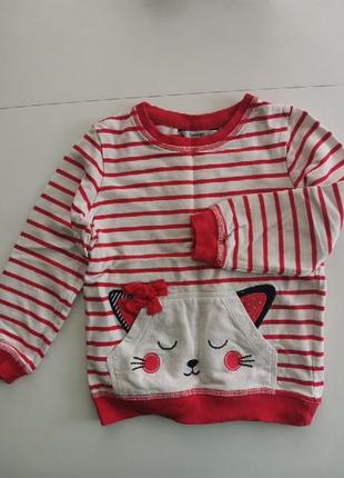 Кофта трехнитка на девочку.