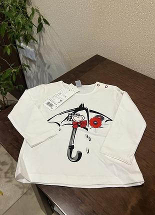 Кофта на девочку хлопковая на малыша