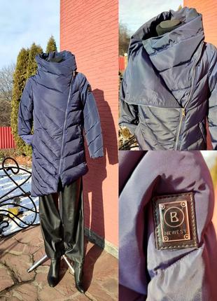 Акция💙 красивый теплый зимний пуховик оверсайз пуффер длинная куртка