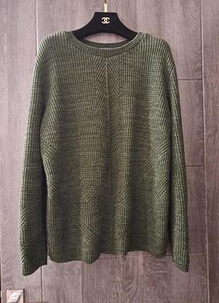 Удлиненный джемпер/сверт с открытой спинкой