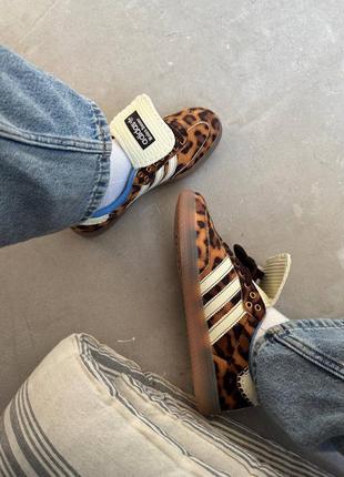 Кроссовки gym wales bonner x gym pony 'leopard'