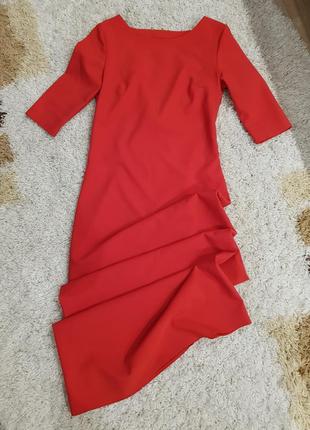 Довга сукня червоне святкове/випускну