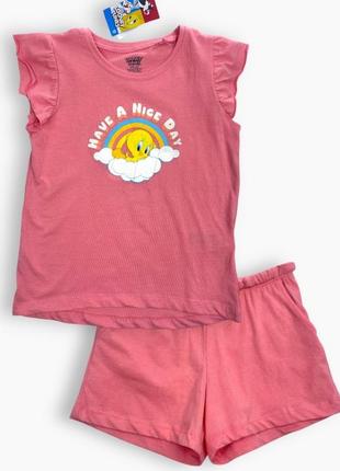 Летний комплект disney для девочки на рост 122/128 см