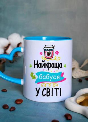 Чашка лучшая бабушка