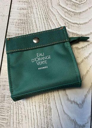 Hermes eau d'orange verte косметичка