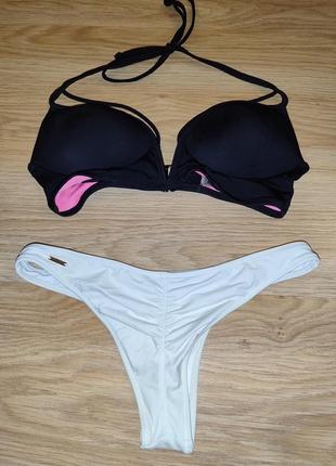 Купальники раздельные victoria's secret-pink, h&m, atmosphere и сдельные 3 шт.