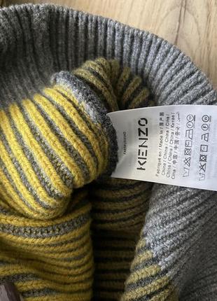 Свитер из шерсти kenzo5 фото