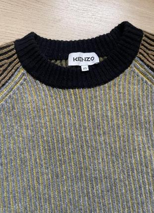 Свитер из шерсти kenzo3 фото