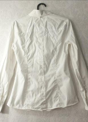 Базовая белая рубашка massimo dutti трансформер3 фото