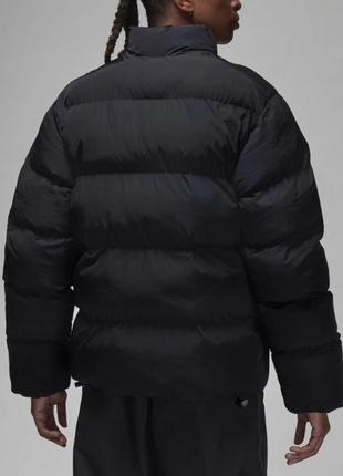 Зимова куртка чорний пуффер пуховик чоловічий air jordan essentials poly puffer jacket оригінал3 фото