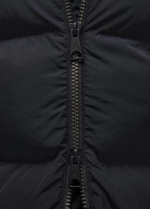 Зимова куртка чорний пуффер пуховик чоловічий air jordan essentials poly puffer jacket оригінал7 фото