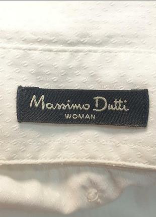 Базовая белая рубашка massimo dutti трансформер6 фото