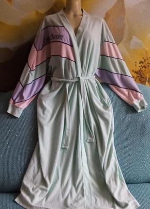 Махровый халат большой размер