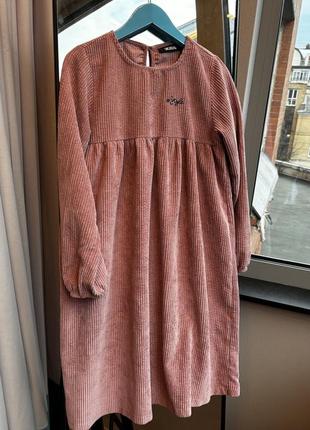 Стильна вельветова сукня