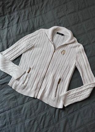 Кофта гольф светр на замку на блискавці поло polo ralph lauren