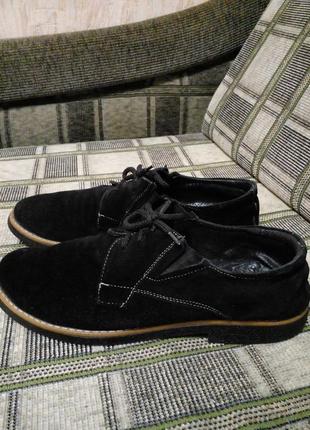 Туфли замшевые мужские, 43 размер
