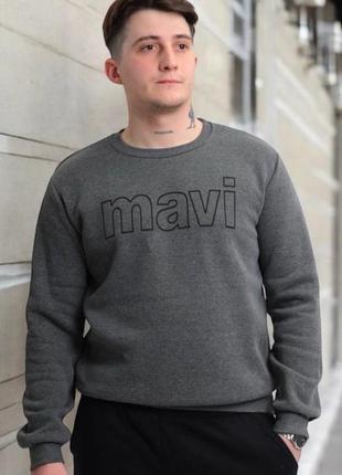 Чоловіча толстовка утеплена mavi 3xl,4xl,6xl