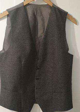 Жилет унисекс шерсть