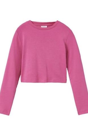 Укороченный топ зара на 6-7 р, будет скорее на 5 р, длина 28,5 см, пог 25-35 см, рукав от ворота 44 см.