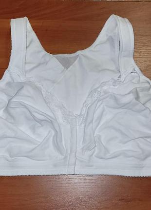 Бюстгальтер комфорт із застібкою попереду