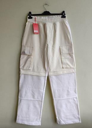 Плотные мужские брюки шорты p-martargo trousers diesel