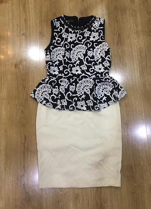 Праздничное итальянское платье giancarlo pollastri italy black diamonds