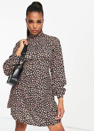 Asos плаття коротке принт квітів міні