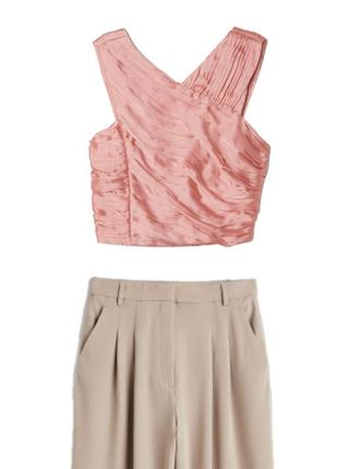 Шифоновый нарядный топ h&m