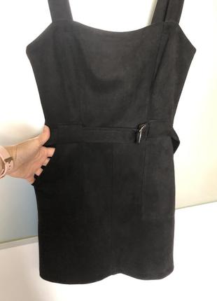 Чорна сукня сарафан 5