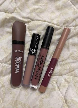 Набор помад nyx loreal