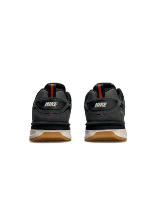 Мужские кроссовки nike zoom "lunar apparent" dark grey black gum7 фото