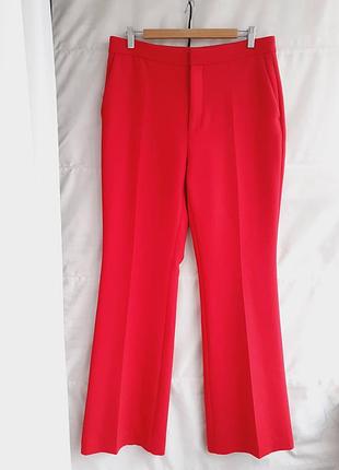 Красные брюки от zara размер l