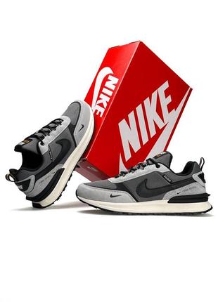 Мужские кроссовки nike volt zoom "lunar apparent” light grey black