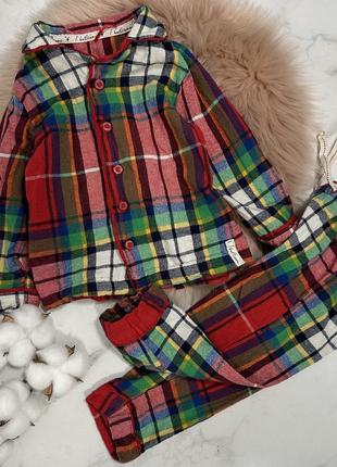 Классная пижама george, пижама в клетку, пижама