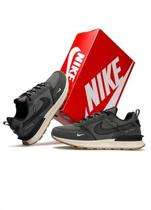 Мужские кроссовки nike volt zoom "lunar apparent" dark grey black gum