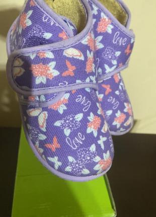 Тапочки для садика или дома 18 стелька